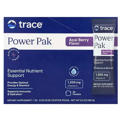 Trace Minerals Power Pak - 30 Packets