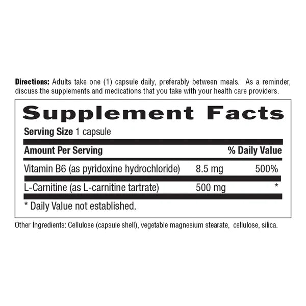 Country Life L-CARNTINE 60 Capsules