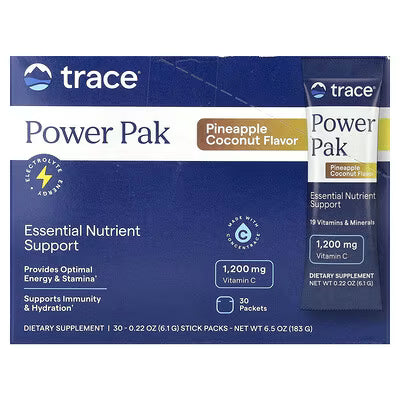 Trace Minerals Power Pak - 30 Packets
