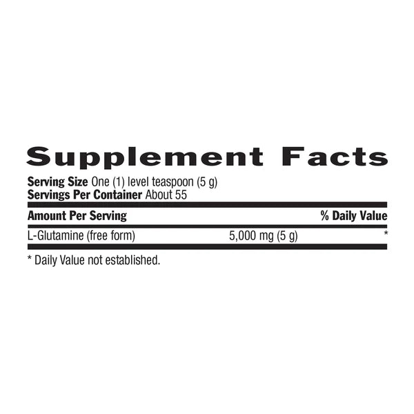 Country Life GLUTAMINE PURE POWDER 5000MG 55 Servings