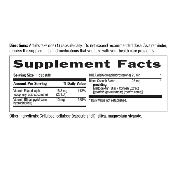 Country Life DHEA COMPLEX WOMEN 60 Veg Capsules