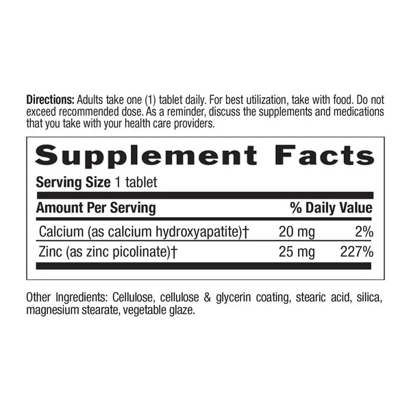 Country Life ZINC PICOLINATE 100 Tablets