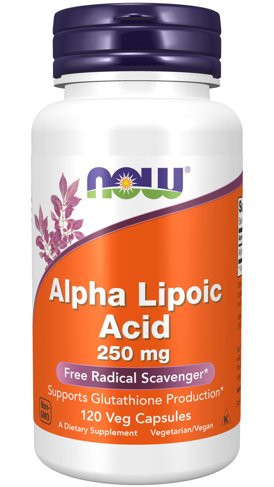 Now Foods ALPHA LIPOIC ACID 250 mg - 120 Veg Capsules
