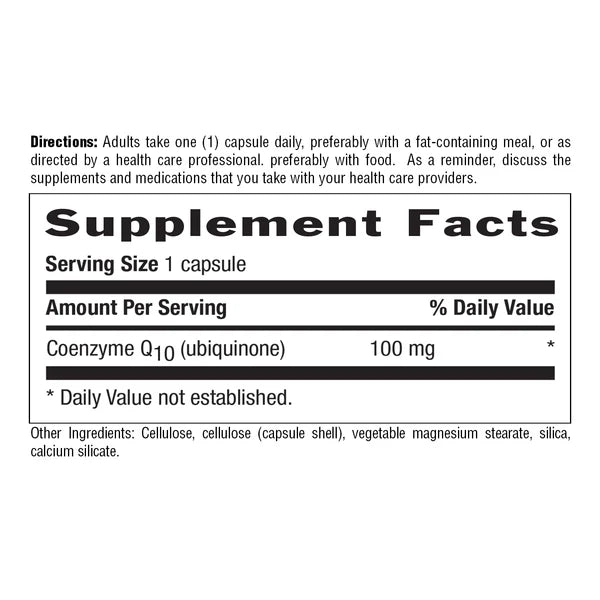 Country Life COQ10 100MG 60 Veg Capsules