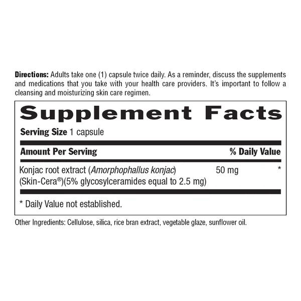 Country Life MAXI-SKIN CERACLEAR 60 Veg Capsules