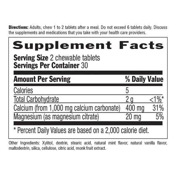 Country Life CLEAN FORMULA ACID RESCUE 220 Chewables