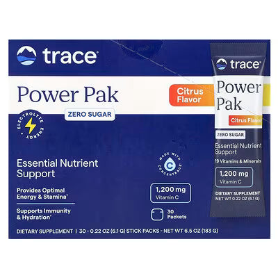 Trace Minerals Power Pak - 30 Packets