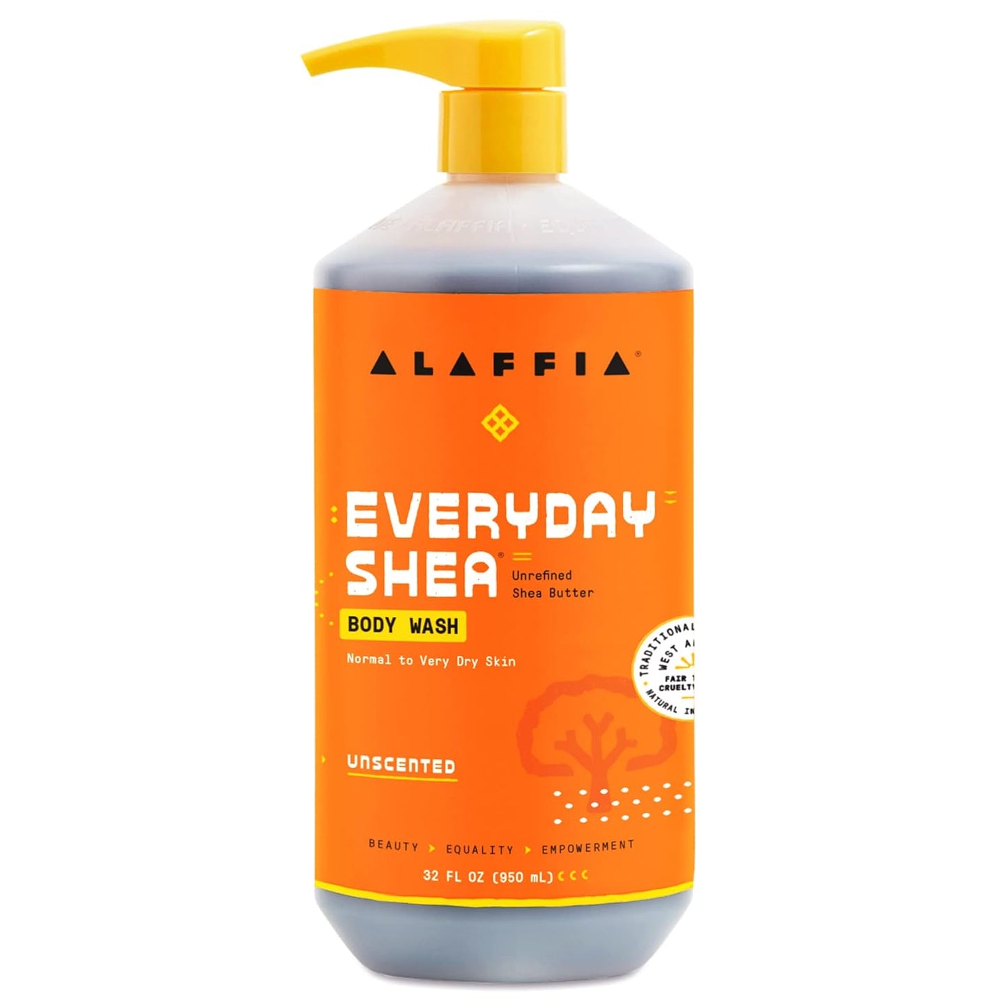 ALAFFIA Everyday SHEA Body Wash - 32oz