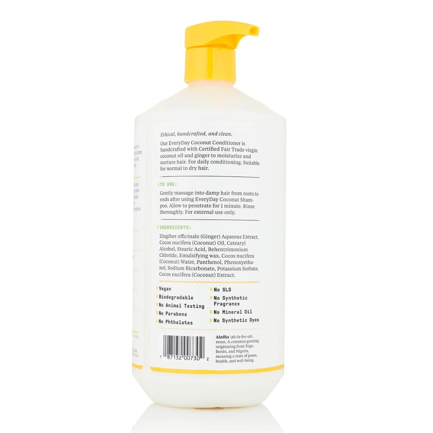 ALAFFIA Everyday COCONUT Conditioner - 32oz