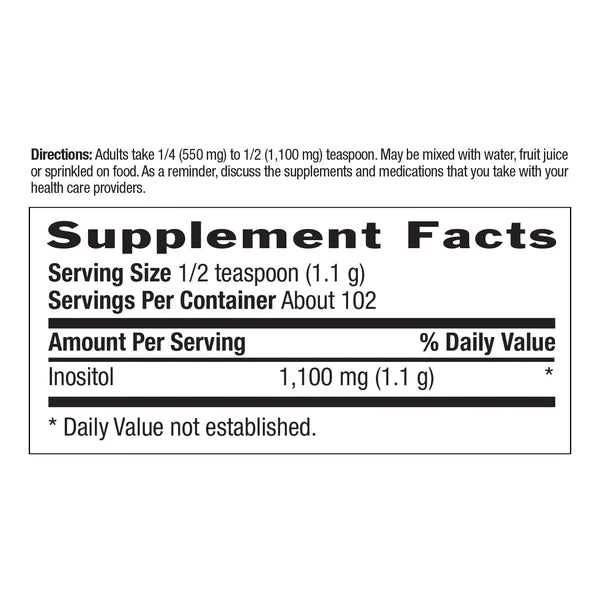 Country Life INOSITOL POWDER 4OZ