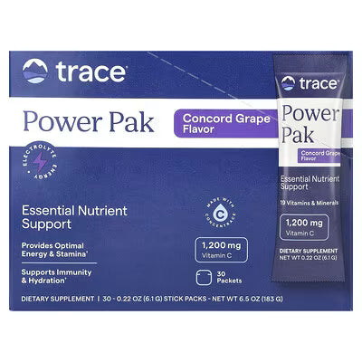 Trace Minerals Power Pak - 30 Packets