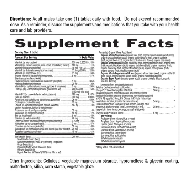 Country Life CORE DAILY 1 MEN 50+ 60 Tablets