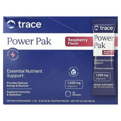 Trace Minerals Power Pak - 30 Packets