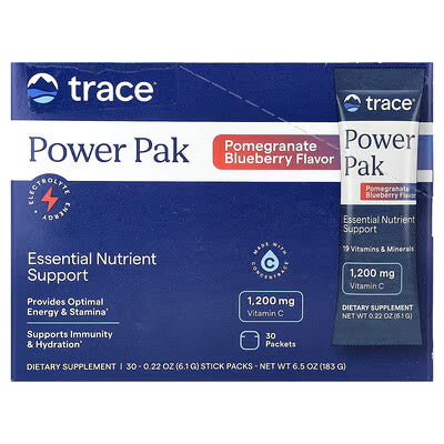 Trace Minerals Power Pak - 30 Packets
