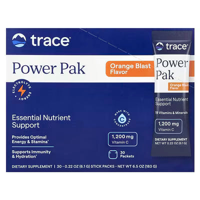 Trace Minerals Power Pak - 30 Packets