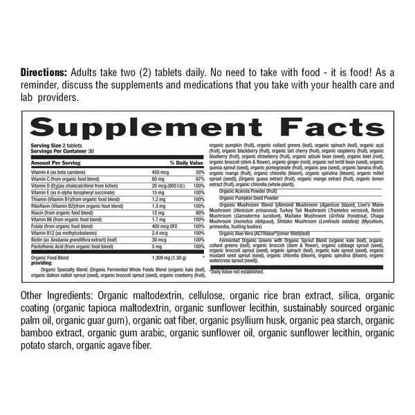 Country Life REALFOOD ORGANICS MENS 60 Tablets