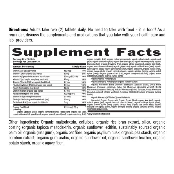 Country Life REALFOOD ORGANICS FOR WOMAN 60 Capsules
