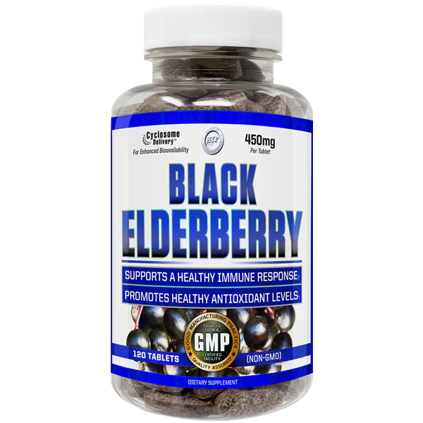Hi-Tech Pharmaceuticals BLACK ELDERBERRY 450 mg - 120 Servings