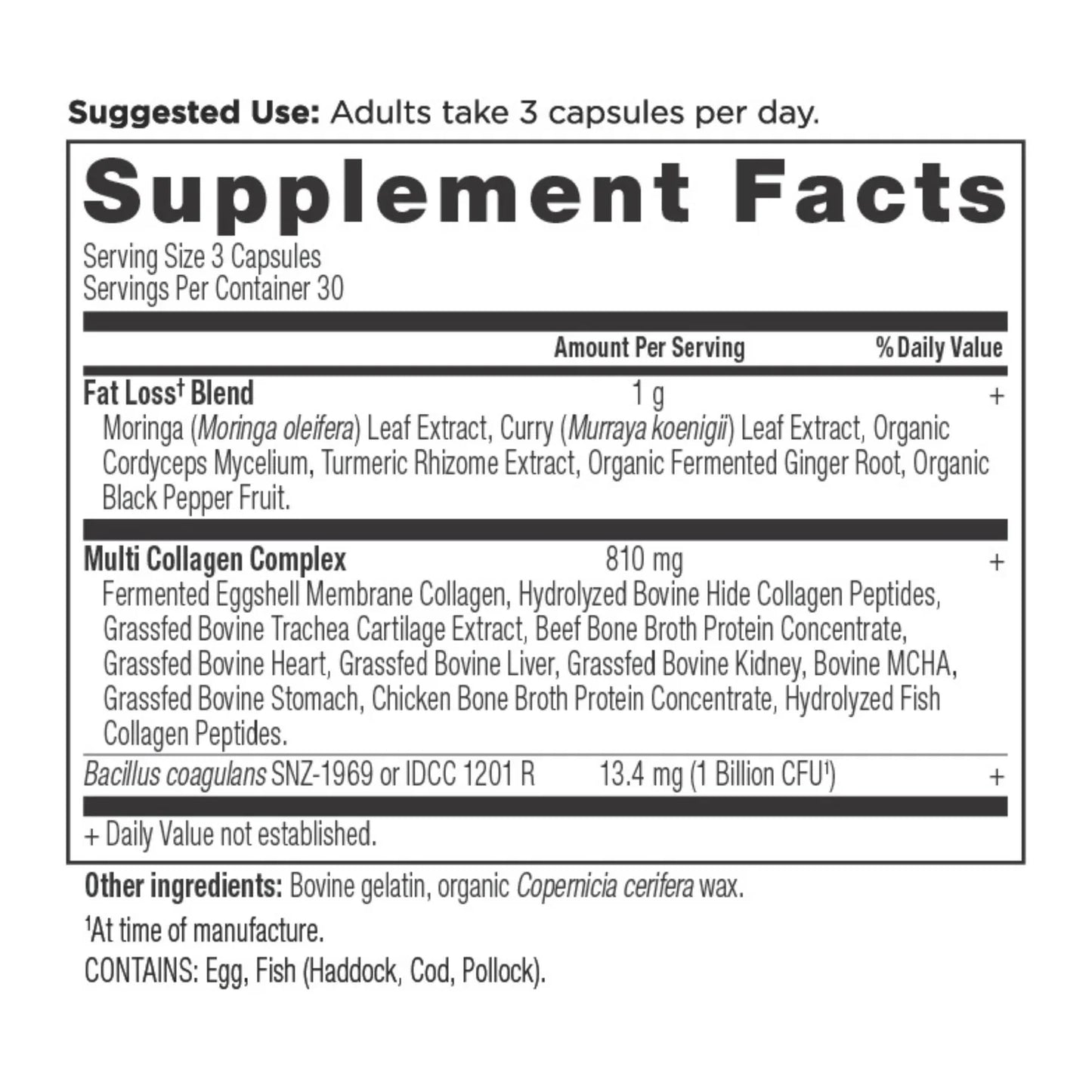 Ancient Nutrition MULTI COLLAGEN ADVANCED LEAN - 90 Capsules