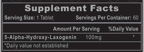 Hi-Tech Pharmaceuticals LAXOGENIN 100 - 60 Servings