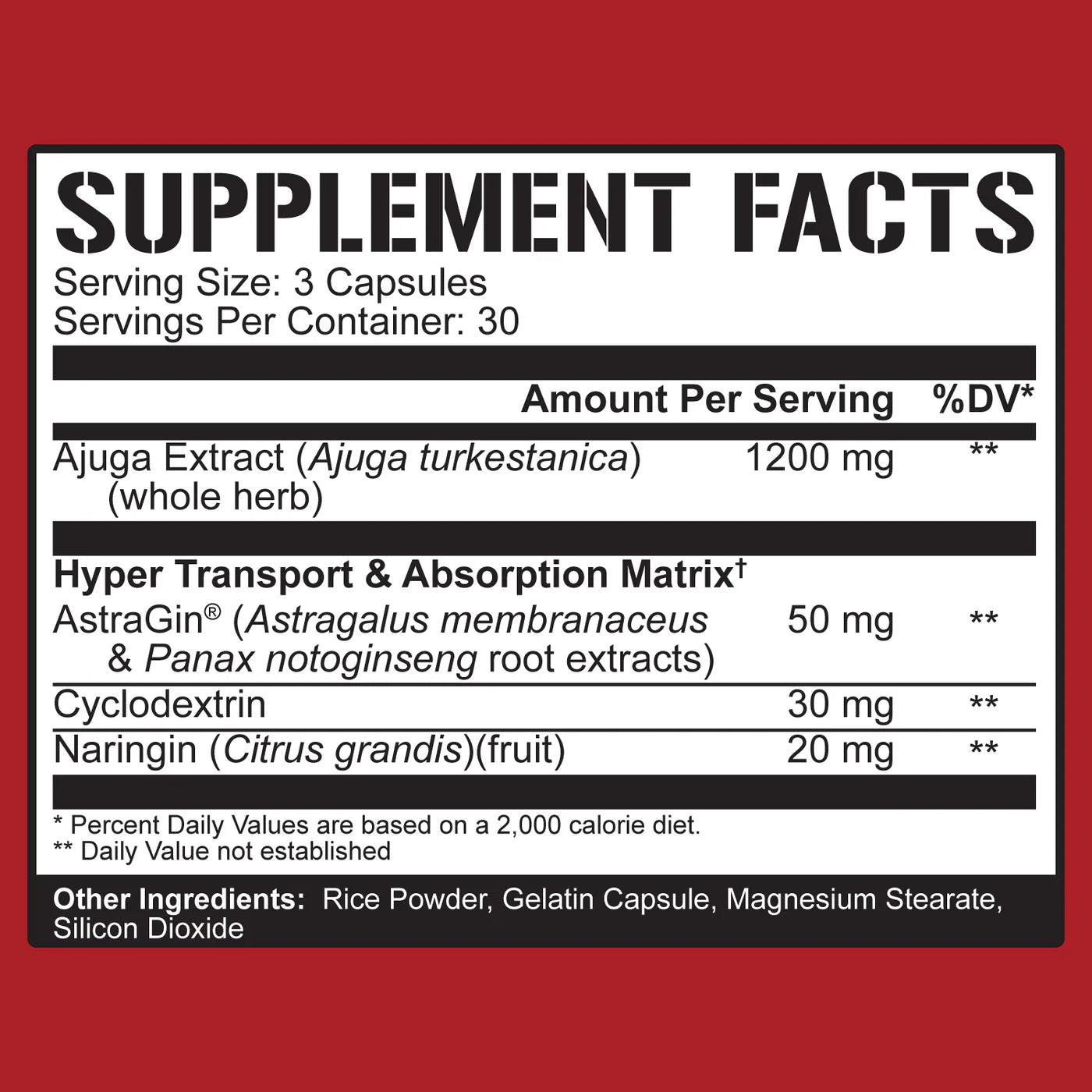 5% Nutrition Turkesterone 1200 - 30 Servings