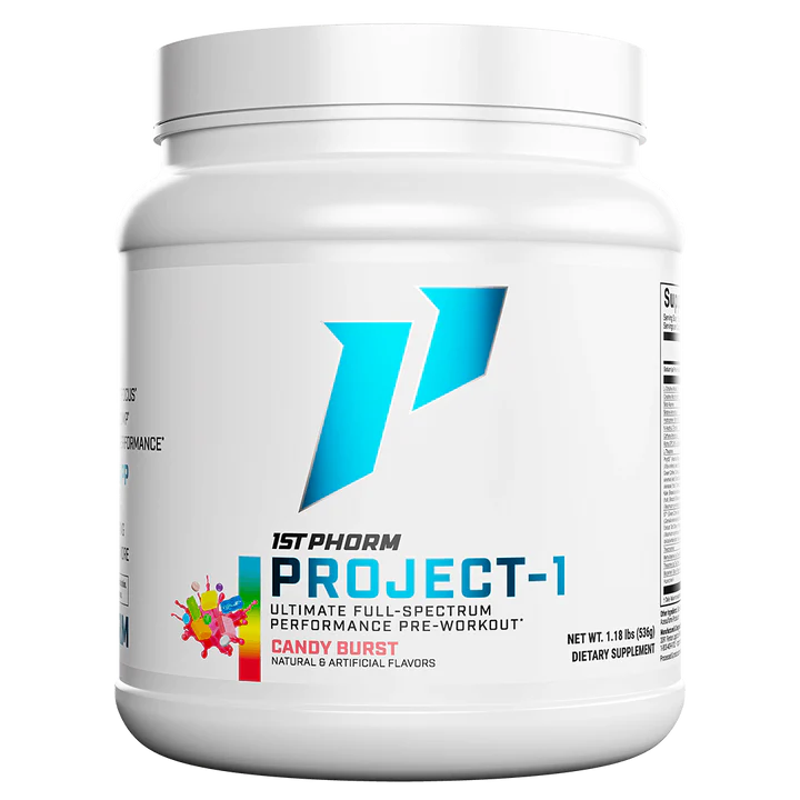 1ST Phorm PROJECT-1 Pre-Workout 20 Servings