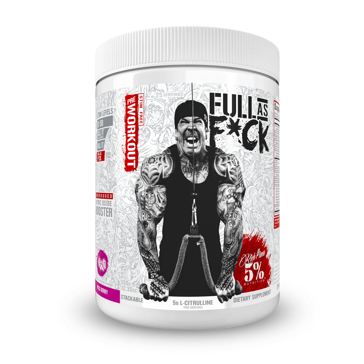 5% Nutrition FULL AS F**K - 25 Servings