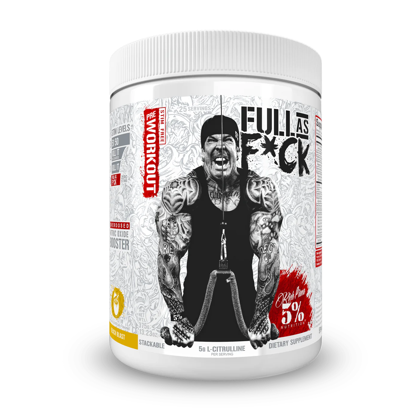 5% Nutrition FULL AS F**K - 25 Servings