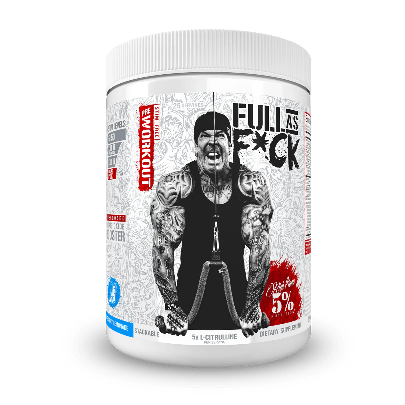 5% Nutrition FULL AS F**K - 25 Servings