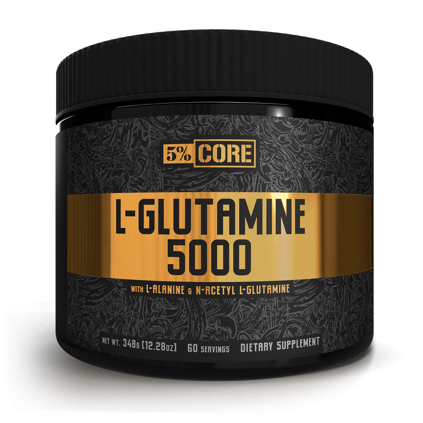 5% Nutrition Core L-Glutamine 5000 - 60 Servings