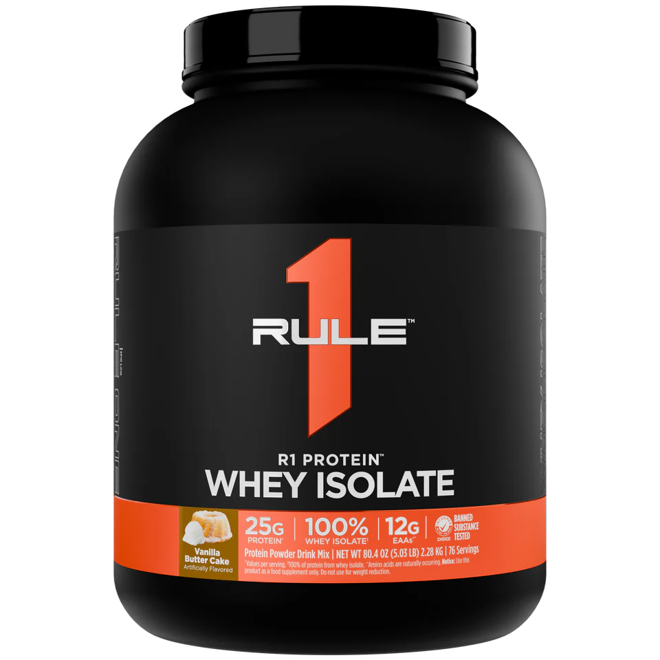 Rule 1 R1 PROTEIN Whey Isolate 5lb