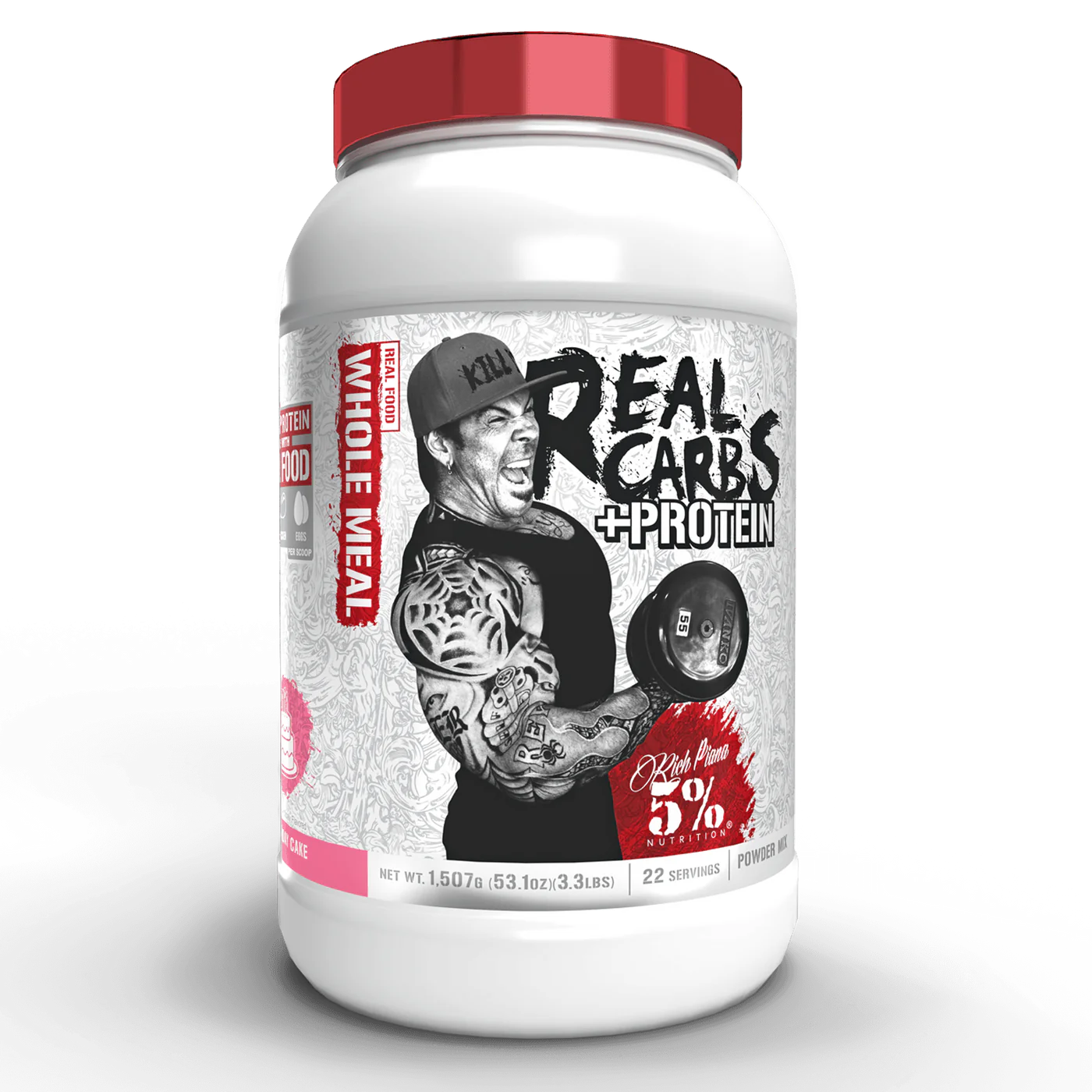 5% Nutrition REAL CARBS + PROTEIN - 22 Servings