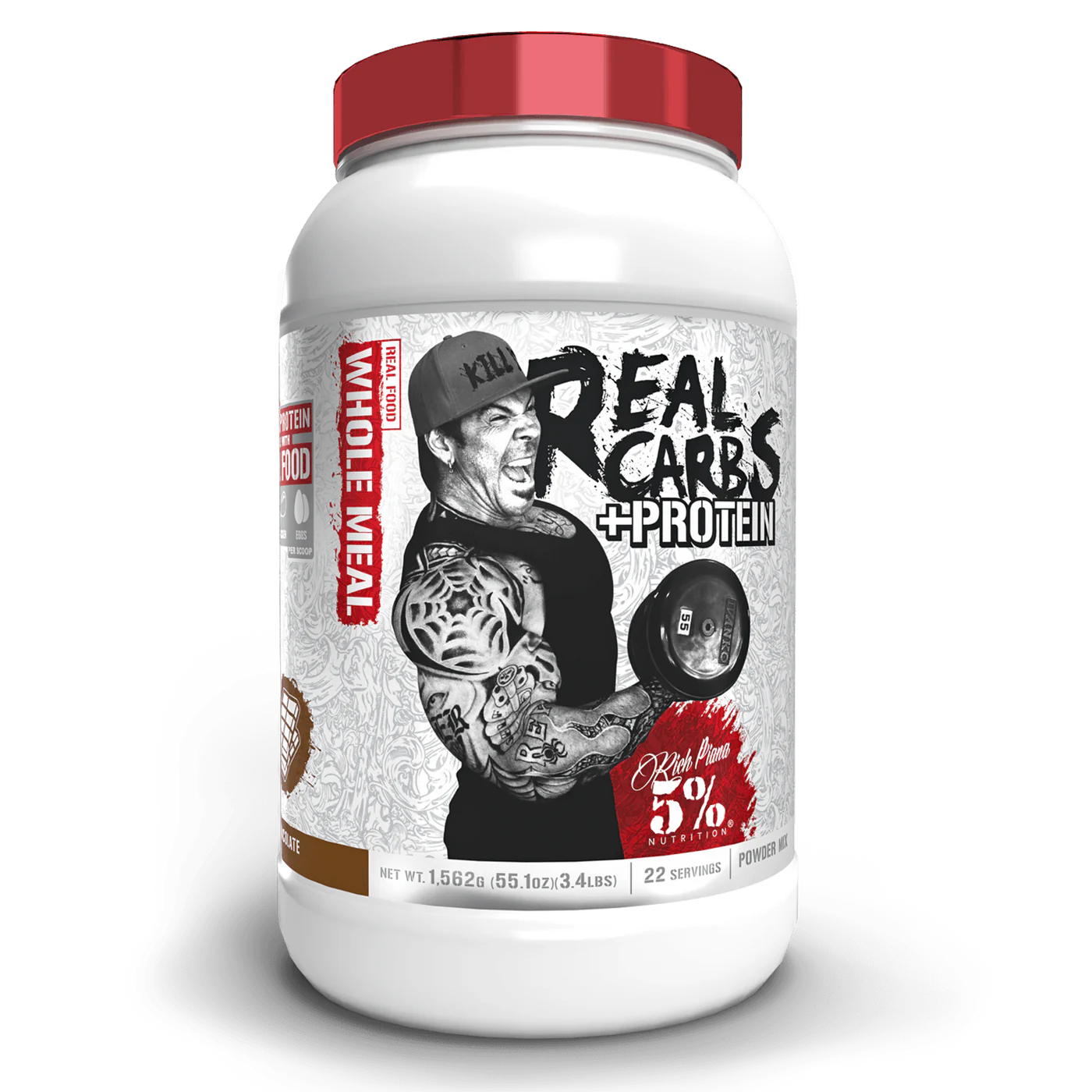 5% Nutrition REAL CARBS + PROTEIN - 22 Servings