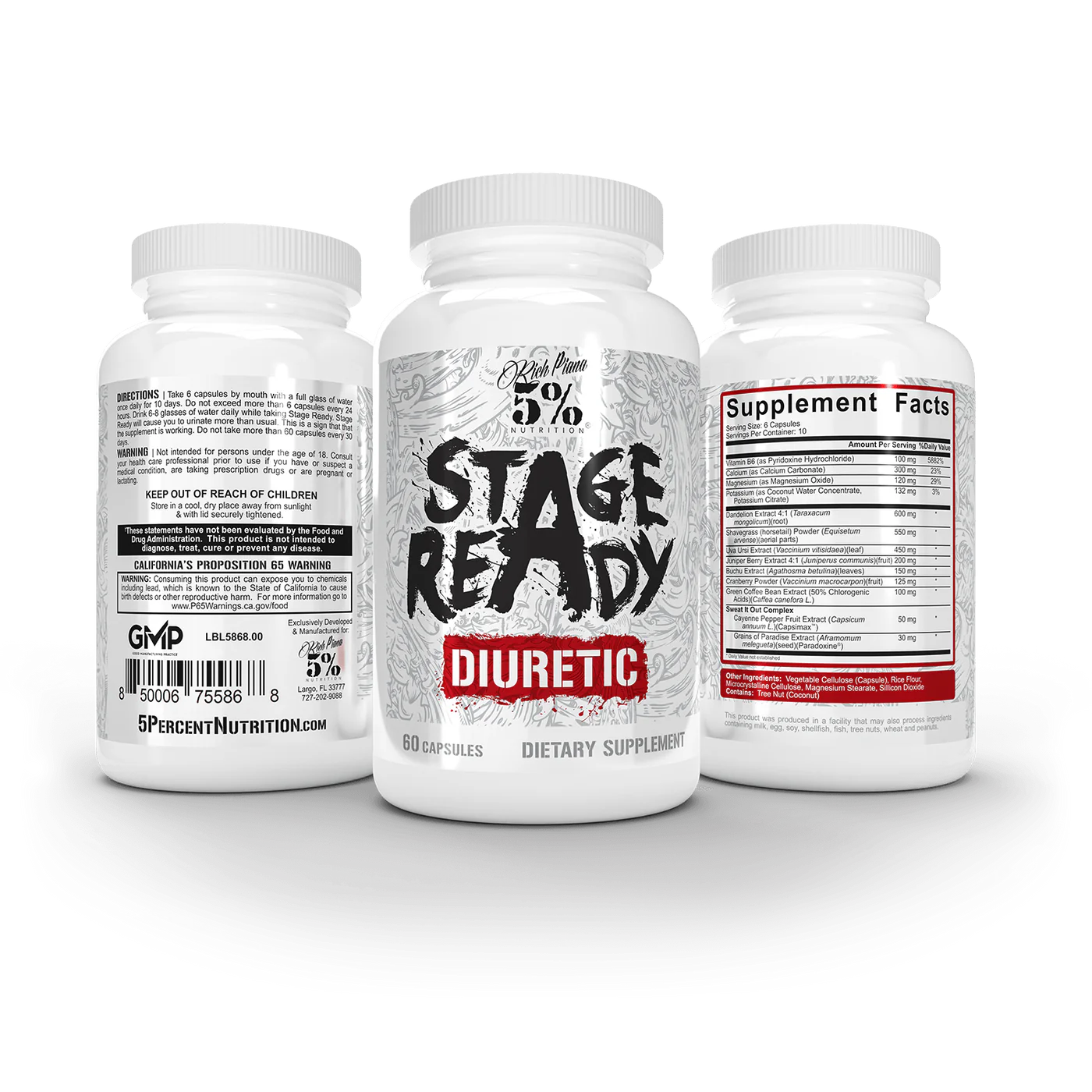 5% Nutrition STAGE READY - 60 Capsules