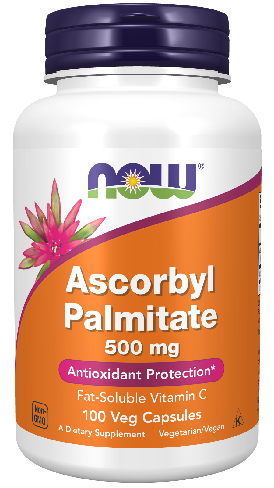 Now Foods ASCORBYL PALMITATE 500 mg - 100 Veg Capsules