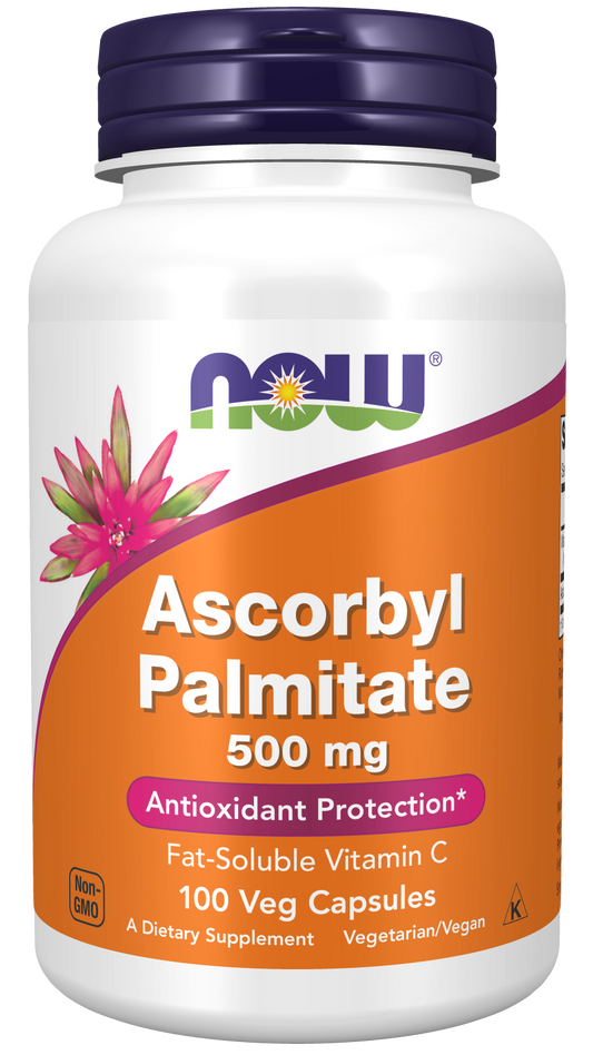 Now Foods ASCORBYL PALMITATE 500 mg - 100 Veg Capsules