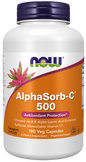 Now Foods ALPHASORB-C 500mg - 180 Veg Capsules