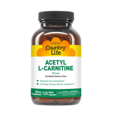 Country Life ACETYL L-CARNITINE 500MG