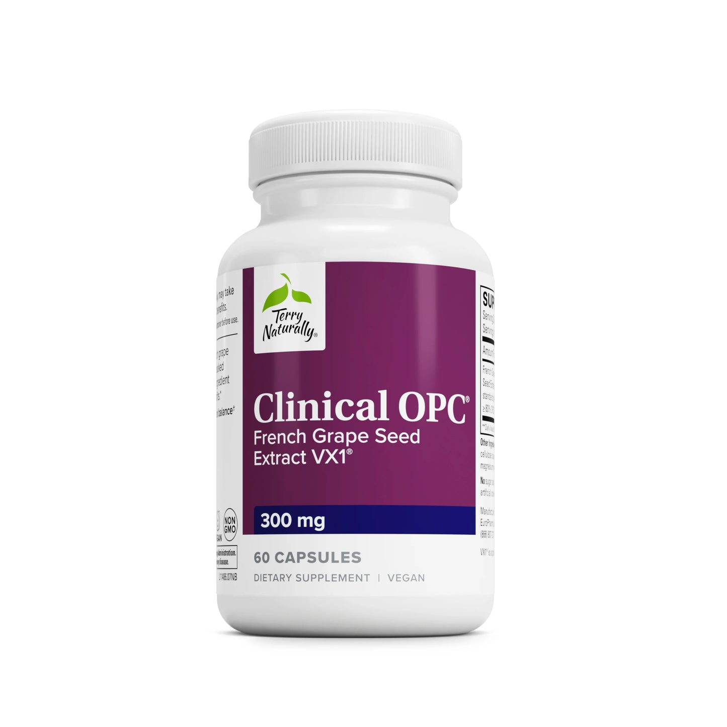 Terry Naturally CLINICAL OPC 300 MG Grape Seed - 60 Capsules