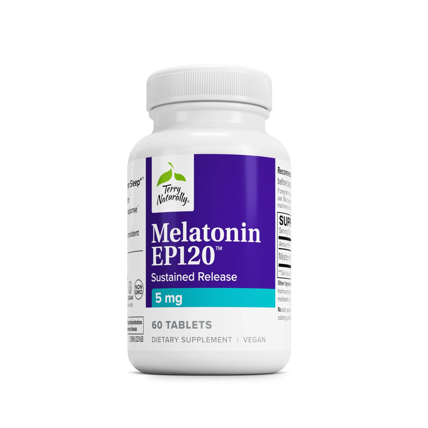 Terry Naturally MELATONIN EP120 5mg - 60 Tablets