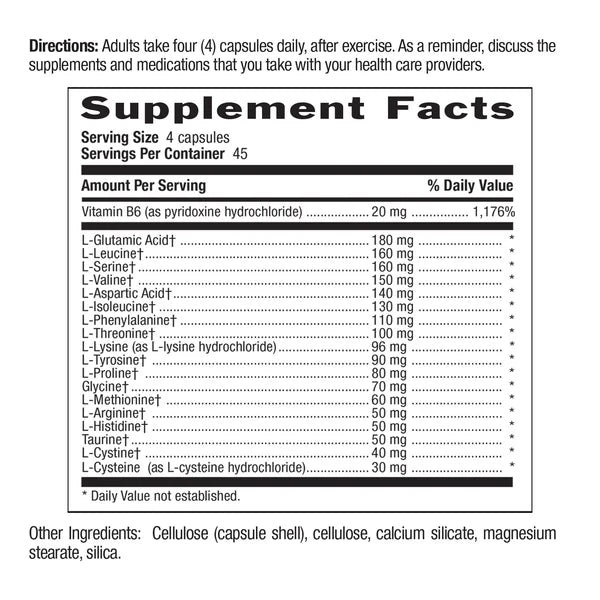 Country Life MAX AMINO W/B-6 90 Capsules
