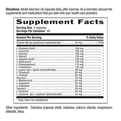 Country Life MAX AMINO W/B-6 90 Capsules