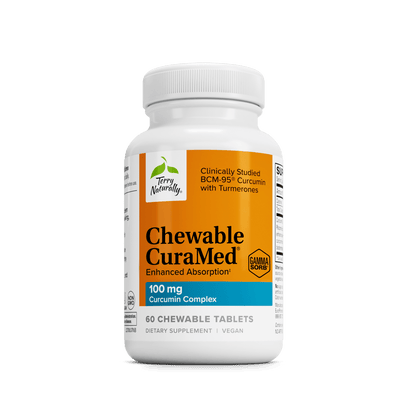 Terry Naturally CURAMED 100MG - 60 Chewable Tablets