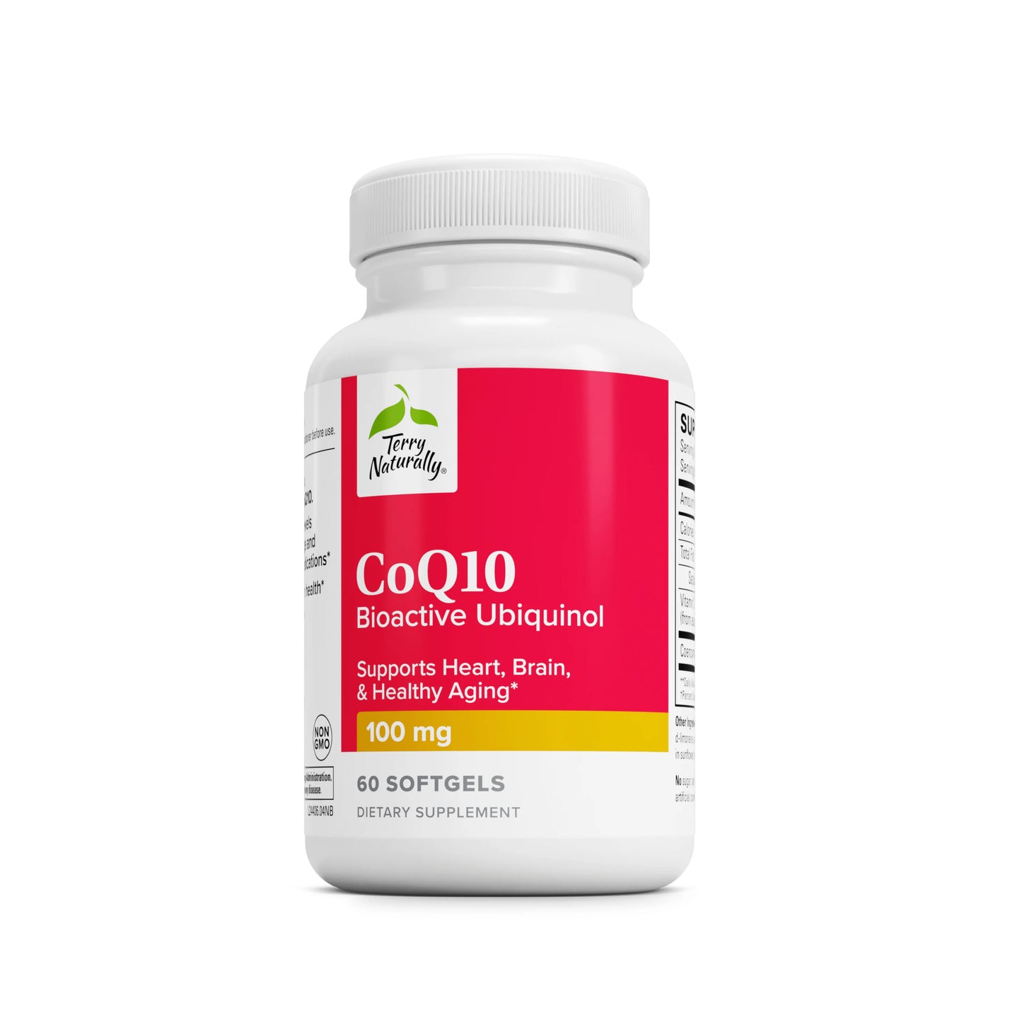 Terry Naturally COQ10 UBIQUINOL 100MG - 60 Capsules