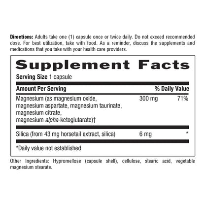 Country Life MAGNESIUM 60 Veg Capsules