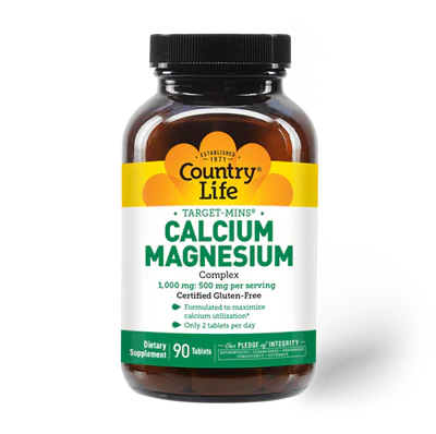 Country Life CALCIUM MAGNESIUM 90 Tablets