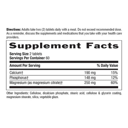 Country Life MAGNESIUM CITRATE 250MG 120 Tablets