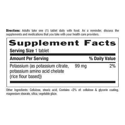 Country Life POTASSIUM 99MG 250 Tablets