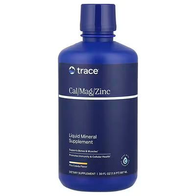Trace Minerals Liquid Cal | Mag | Zinc - 32oz