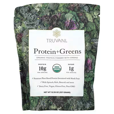 Truvani PLANT BASED PROTEIN + GREENS 12.59OZ